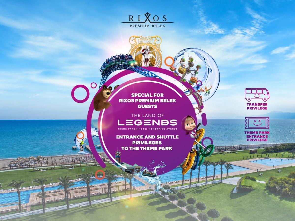 Rixos Premium Belek - The Land Of Legends Access Hotel Exterior photo